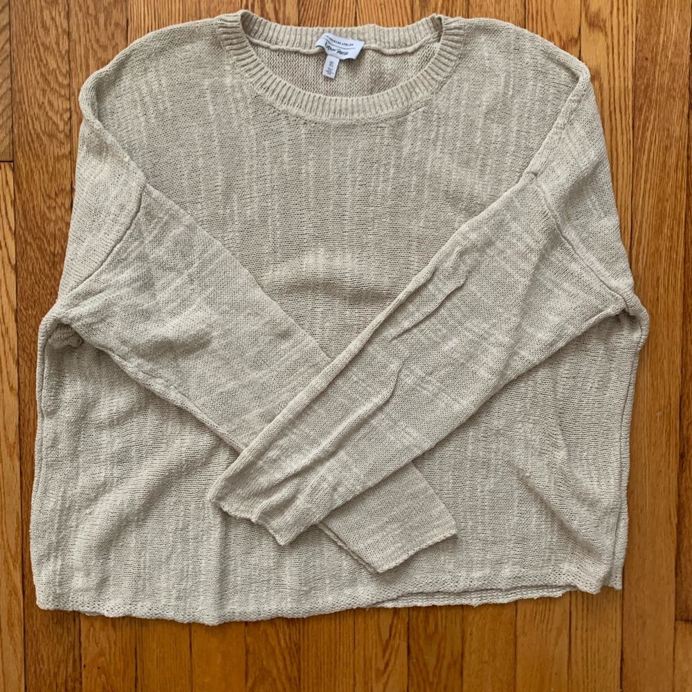 & Other Stories Linen Blend Sweater